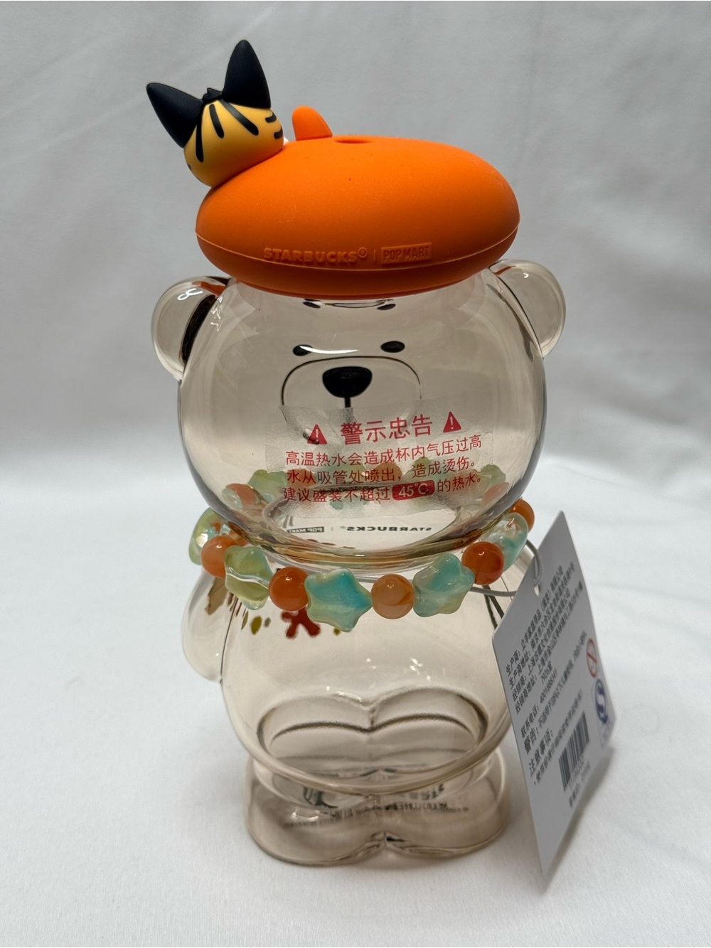 Asian Version Starbucks x Pop Mart Molly Bearista Glass Bottle (Authentic) - Picture 7 of 9